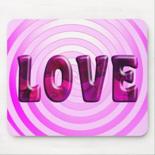 Hypnotische Liebe Mousepad
