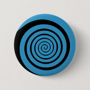 hypnotische Spirale Button