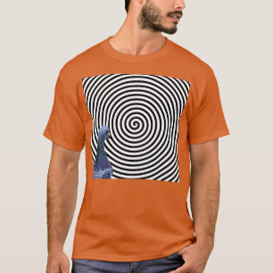 Hypnotische Taube Meme T-Shirt