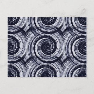 Hypnotische Wirbel Postkarte