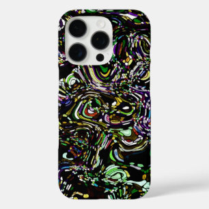 Hypnotische Wirbelenergie in Grün iPhone 16 Pro Hülle