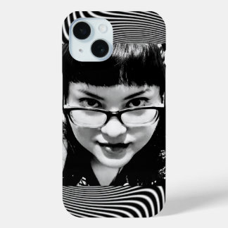 hypnotischer Stachel in Schwarz-Weiß Case-Mate iPhone Hülle