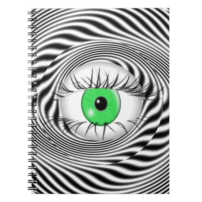 HYPNOTISCHES AUGE - HYPNOTIST NOTIZBLOCK (Vorderseite)