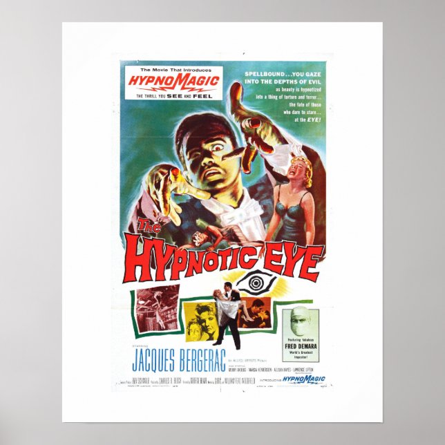 Hypnotisches Auge Poster (Vorne)