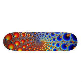 Hypnotisches Portal - FraktalSkateboard Skateboard