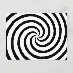 Hypnotisieren Sie die Zazzle-Geschenke des MUSEUM Postkarte
