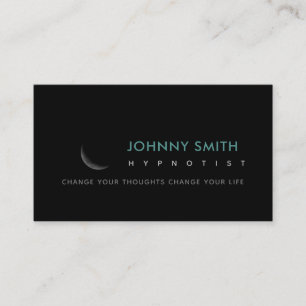Hypnotist Slogans Business Cards Visitenkarte