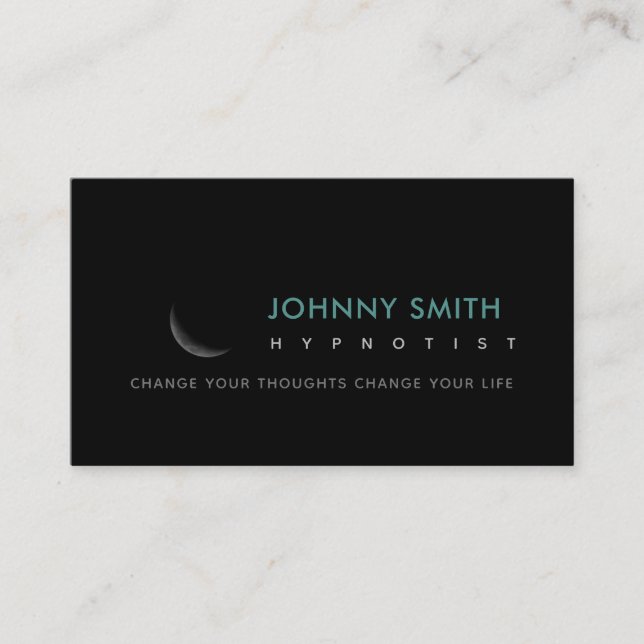 Hypnotist Slogans Business Cards Visitenkarte (Vorderseite)