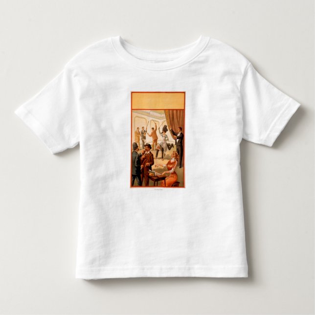 Hypnotiststeuerraum des Leute-Theaters Kleinkind T-shirt (Vorderseite)