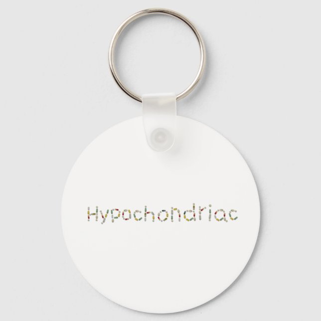 hypochondrisch schlüsselanhänger (Vorderseite)