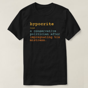 Hypocrite Pro Choice Reproduktionsrechte T-Shirt