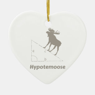 Hypotemoose Mathe-Aussenseiter Keramik Ornament