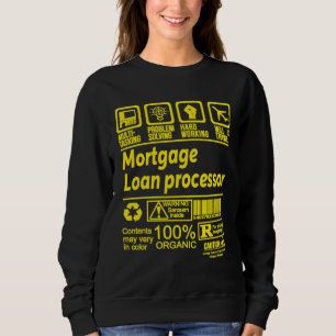 HYPOTHEKARKREDITPROZESSOR LÖST PROBLEME SWEATSHIRT