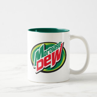 Hypotheken-Tau Zweifarbige Tasse