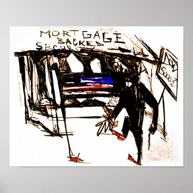 hypothekenbesicherte Sicherheit Poster (Vorne)