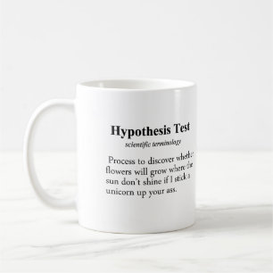 Hypothese-Prüfungs-Definition Tasse