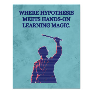 Hypothese trifft auf handlungsorientiertes Lernen Poster