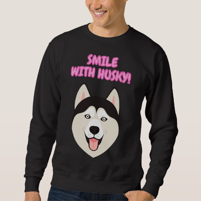 Hysky Smile Sweatshirt (Vorderseite)