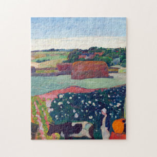 Hystacks in der Bretagne von Paul Gauguin Puzzle