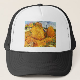 Hystacks in der Provence von Van Gogh. Truckerkappe
