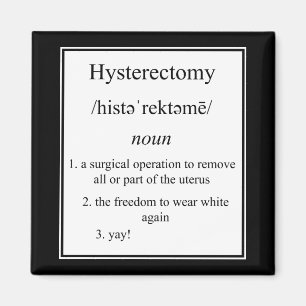 Hysterektomie - Definition Magnet