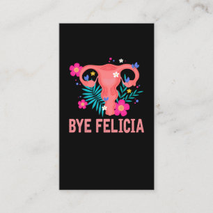 Hysterektomie Erholung Operation Uterusentfernung Visitenkarte