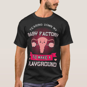 Hysterektomie Uterus Suprazervikale Operation Surv T-Shirt