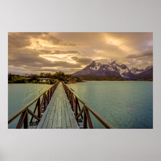 Hysteria Pehoe. Cordillera del Paine Poster (Vorne)