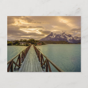 Hysteria Pehoe. Cordillera del Paine Postkarte