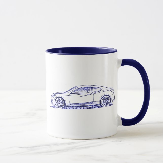 Hyu Genese-Coupé 2009 Tasse (Rechts)