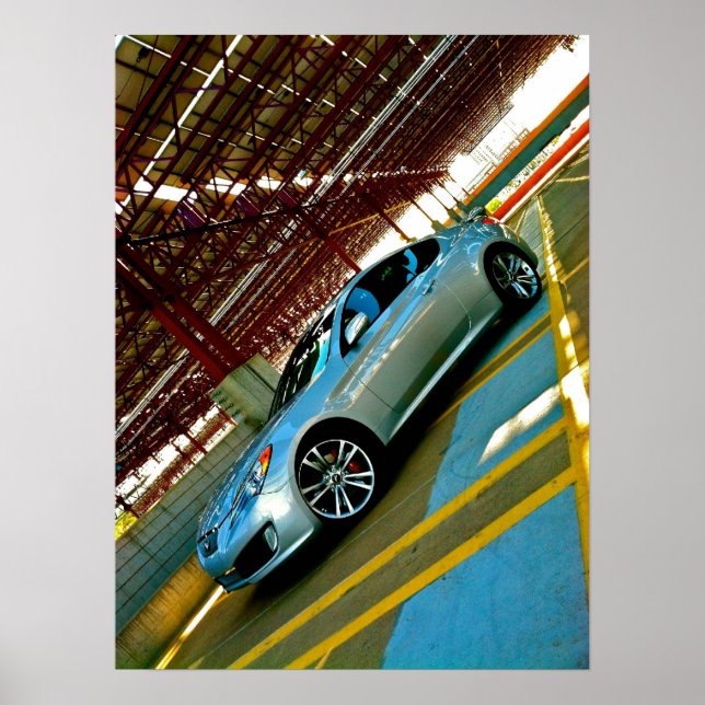 Hyundai Genesis Coupe Wall Poster (Vorne)