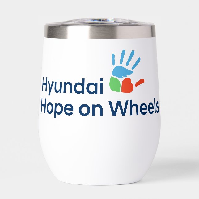 Hyundai Hope on Wheels Becher (Vorderseite)