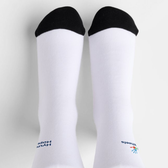 Hyundai Hope on Wheels Crew Socken (Oben)