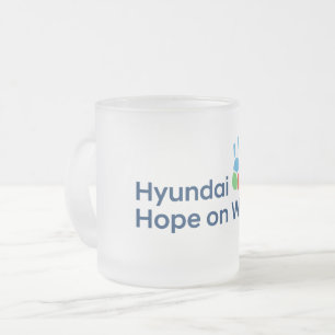 Hyundai Hope on Wheels mattierte Kaffeetasse