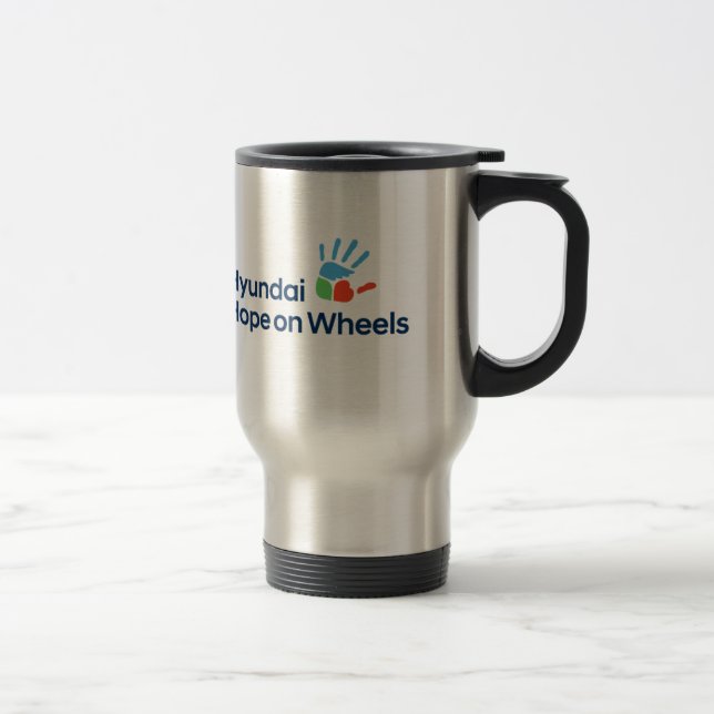 Hyundai & Hope On Wheels Pendler-Mug Reisebecher (Rechts)