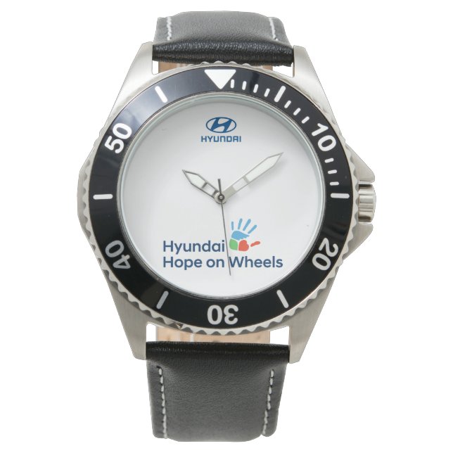 Hyundai & Hope on Wheels Uhr (Vorderseite)