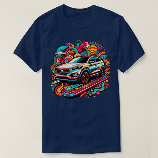 Hyundai Tucson 10 T-Shirt (Design vorne)