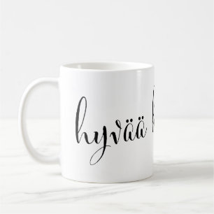 hyvää huomenta guter Morgen-finnische Tasse