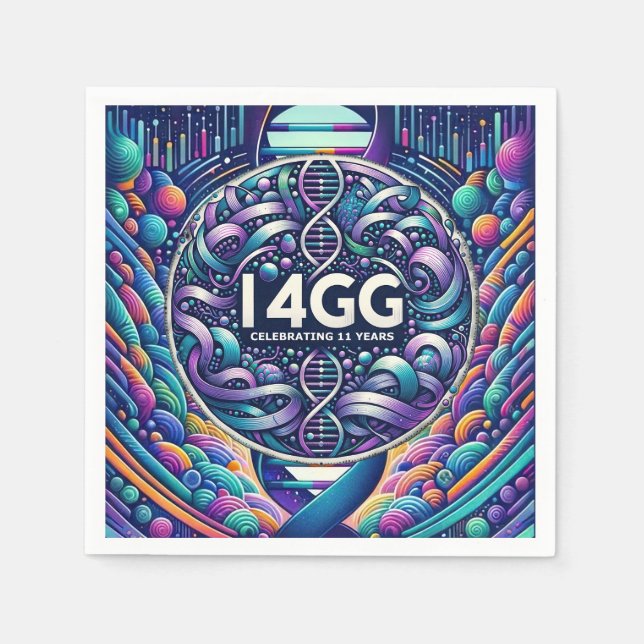 I4GG 2025 SERVIETTE (Vorderseite)