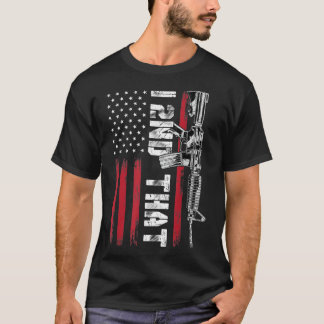 I 2. Die zweite Änderung Pro Gun American Flag T-Shirt