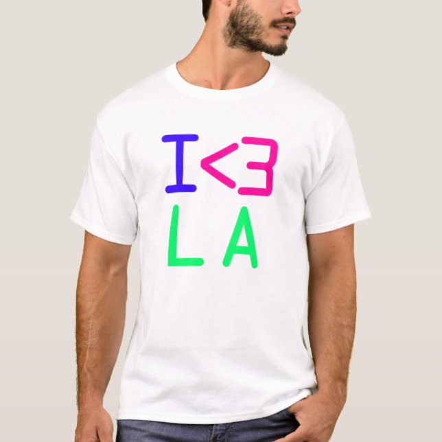I <3 LA T-Shirt (Vorderseite)
