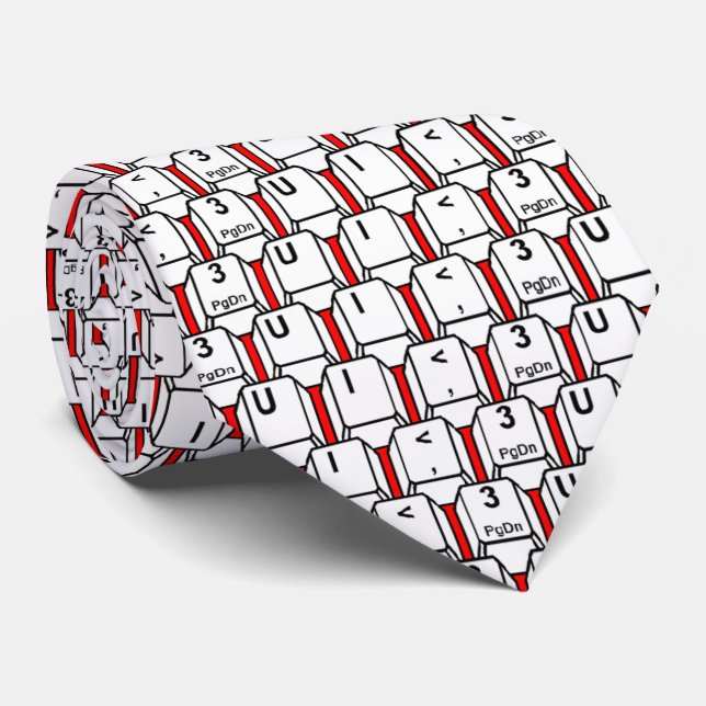 I < 3 U KRAWATTE (Gerollt)