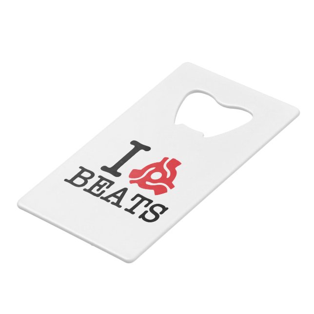 I 45 Adapter Beats Geldkarten Flaschenöffner (Vorderseite Schrägansicht)