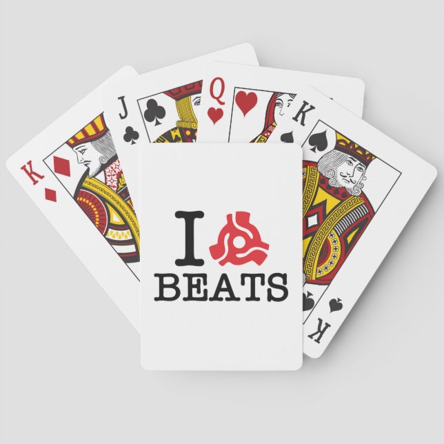 I 45 Adapter Beats Spielkarten (Rückseite)