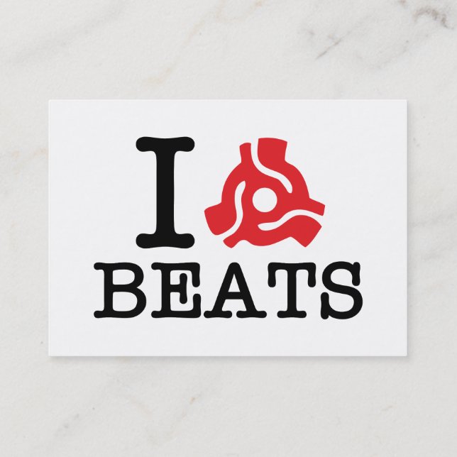 I 45 Adapter Beats Visitenkarte (Rückseite)