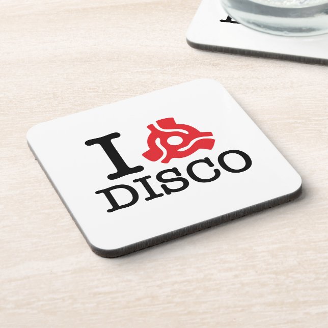 I 45 Adapter Disco Getränkeuntersetzer (Linke Seite)