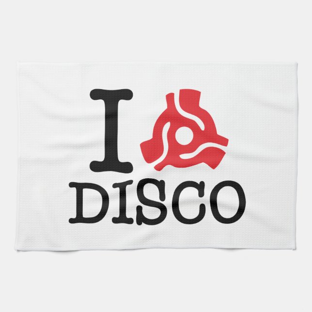 I 45 Adapter-Disco Handtuch (Horizontal)