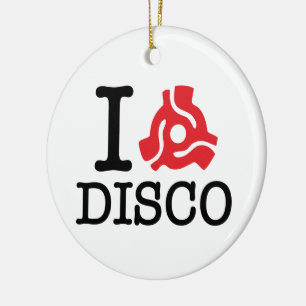I 45 Adapter-Disco Keramik Ornament