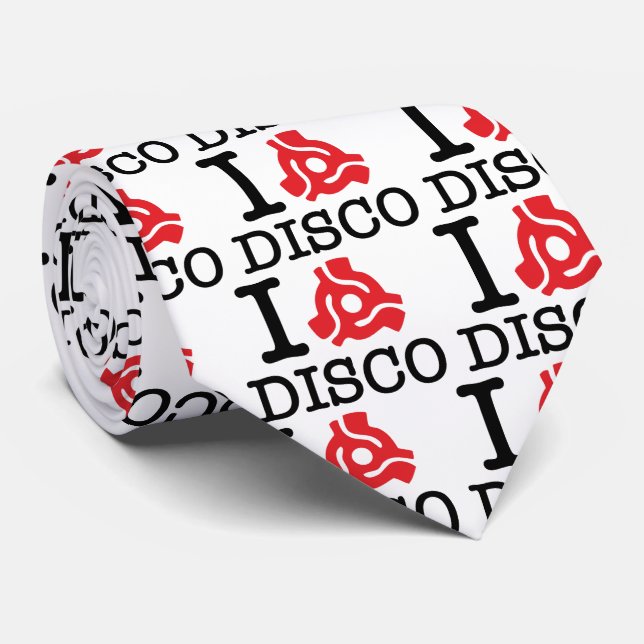 I 45 Adapter-Disco Krawatte (Gerollt)