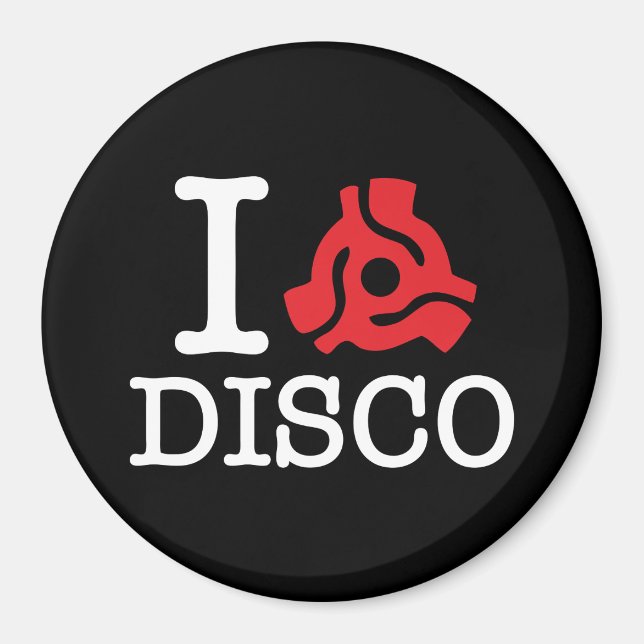 I 45 Adapter-Disco Magnet (Vorne)